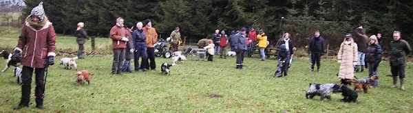 Hundefri inden vi gik op i hallen