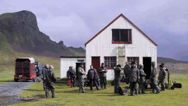 Island 2002: Klar til at tage afsted n&aelig;ste dag - stadig regn!